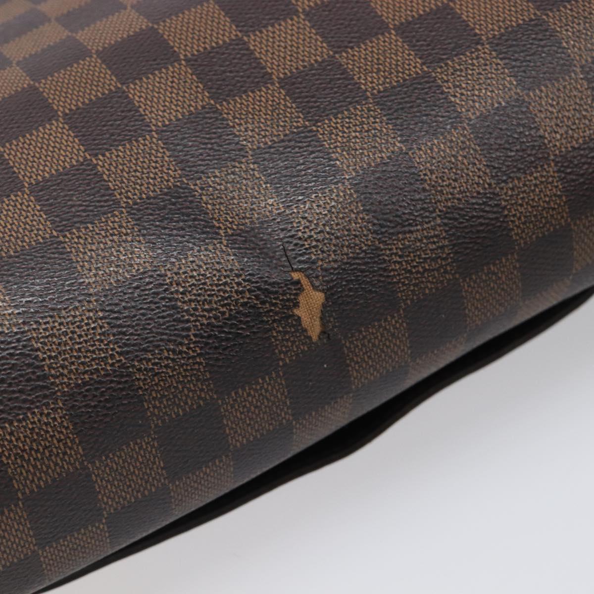 LOUIS VUITTON Damier Ebene Shelton MM Shoulder Bag N41149 LV Auth 202289