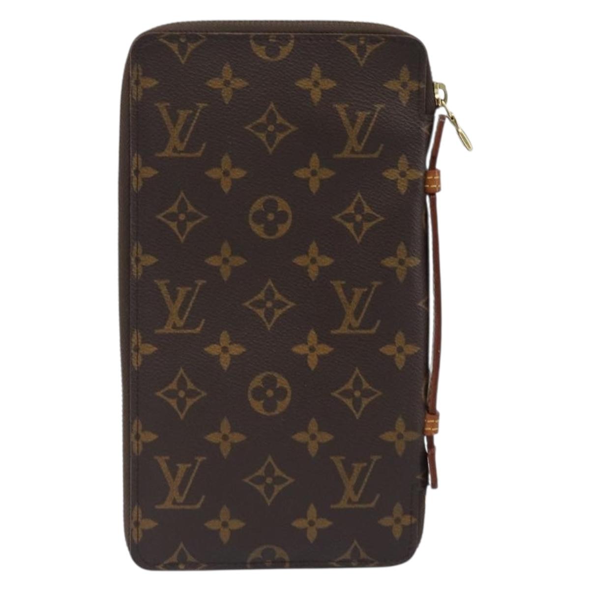 LOUIS VUITTON Monogram Organizer de Voyage Travel Case M60119 LV Auth 202294