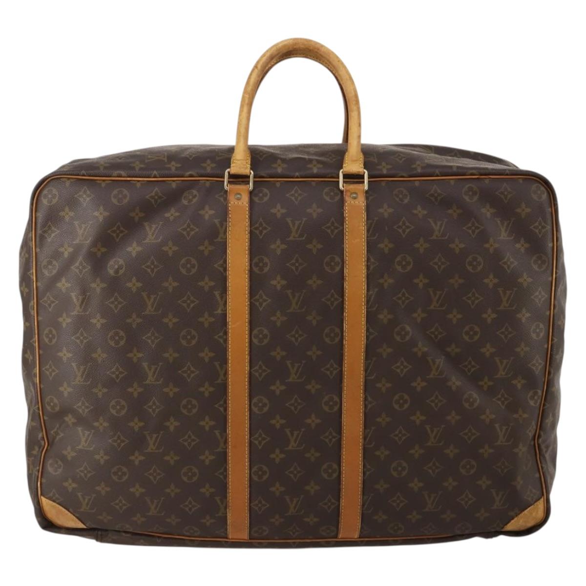 LOUIS VUITTON Monogram Sirius 60 Boston Bag M41402 LV Auth 202309