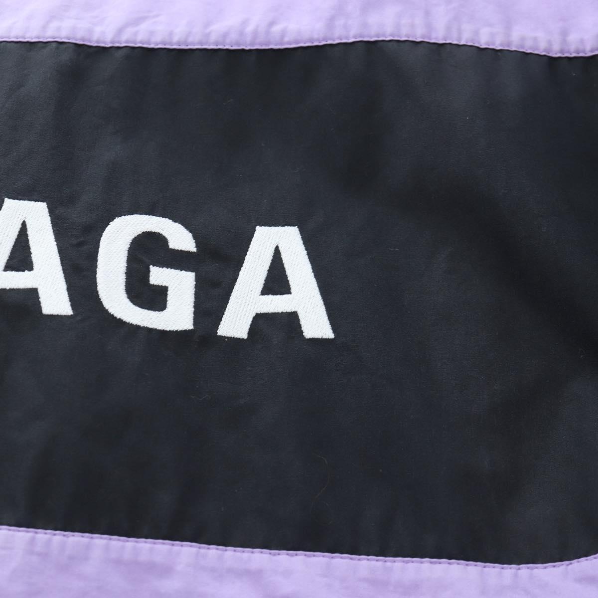 BALENCIAGA Track Jacket Cotton Purple Black Auth 202324M