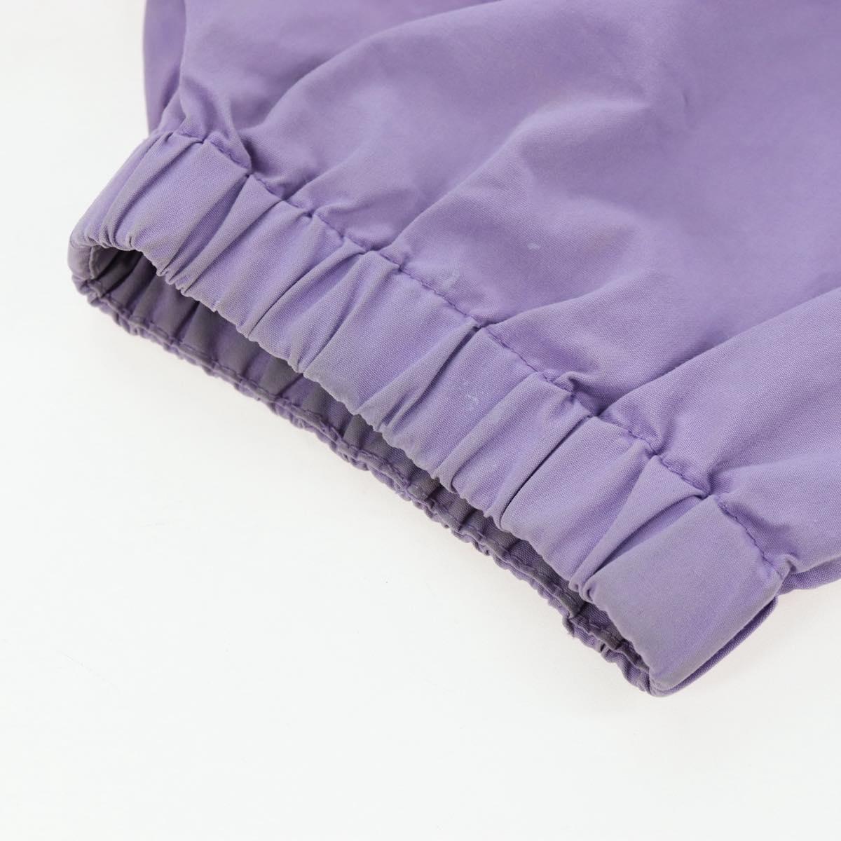 BALENCIAGA Track Jacket Cotton Purple Black Auth 202324M