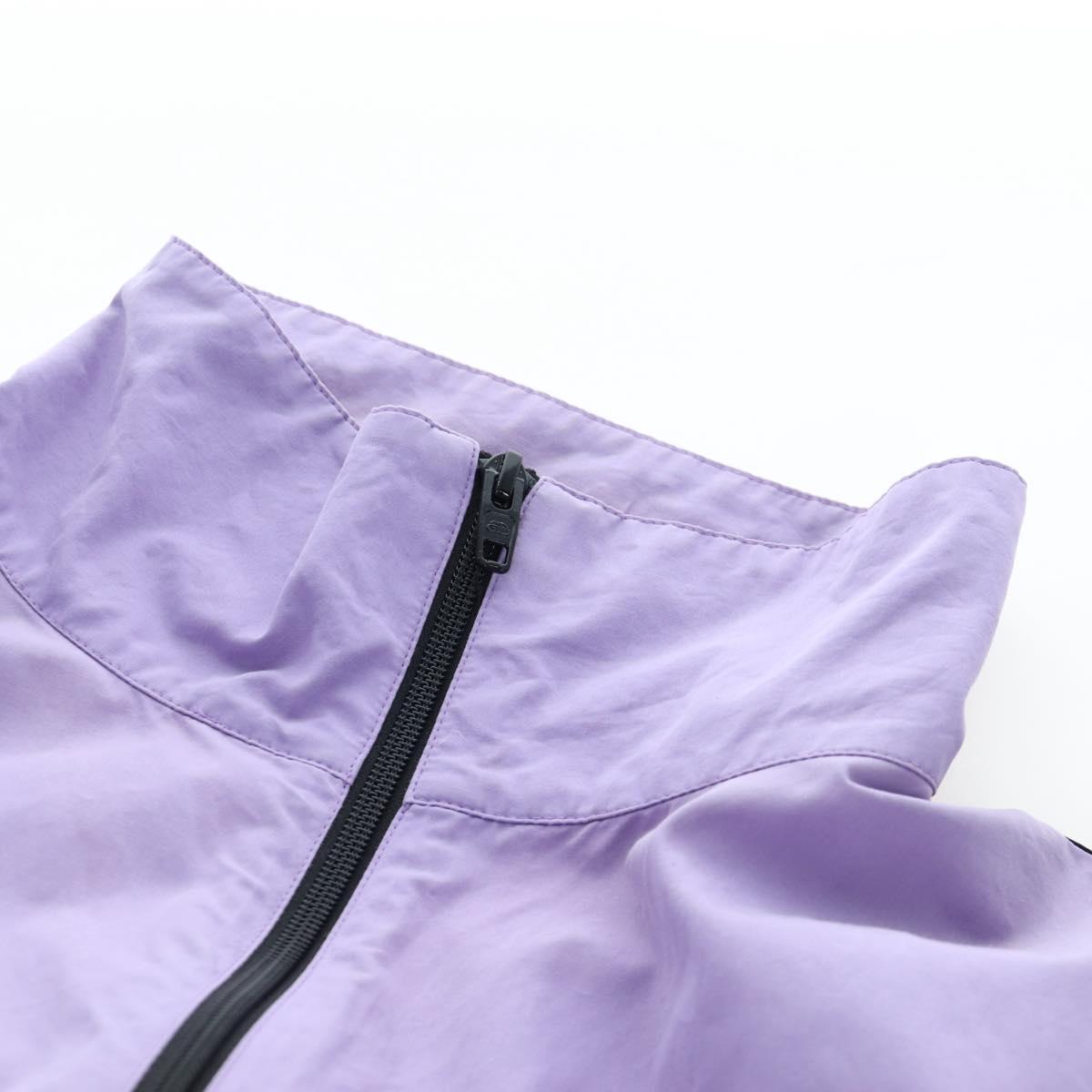 BALENCIAGA Track Jacket Cotton Purple Black Auth 202324M