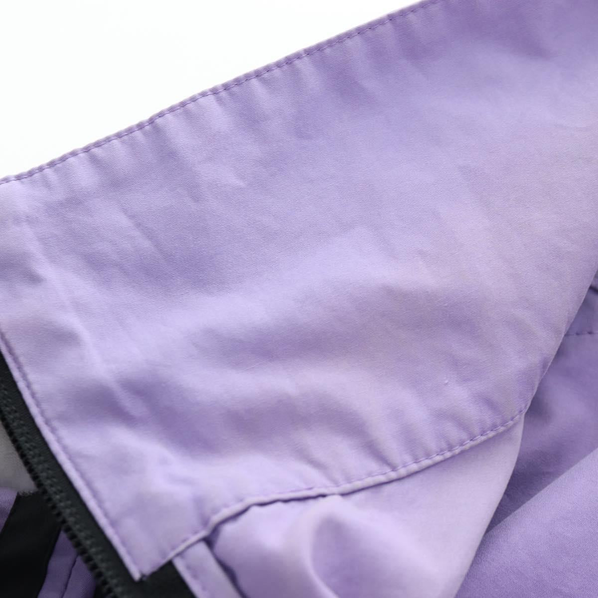 BALENCIAGA Track Jacket Cotton Purple Black Auth 202324M