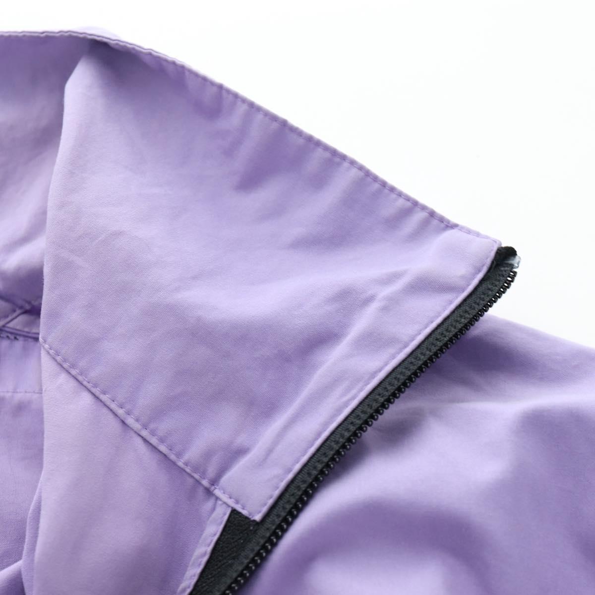 BALENCIAGA Track Jacket Cotton Purple Black Auth 202324M