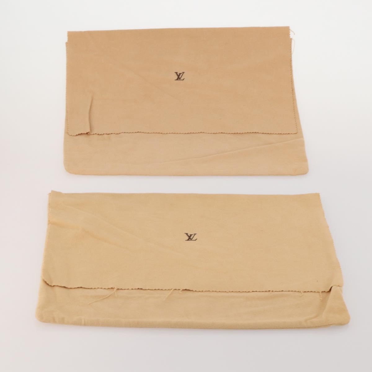 LOUIS VUITTON Dust Bag Cotton Set of 20 Beige LV Auth 202401