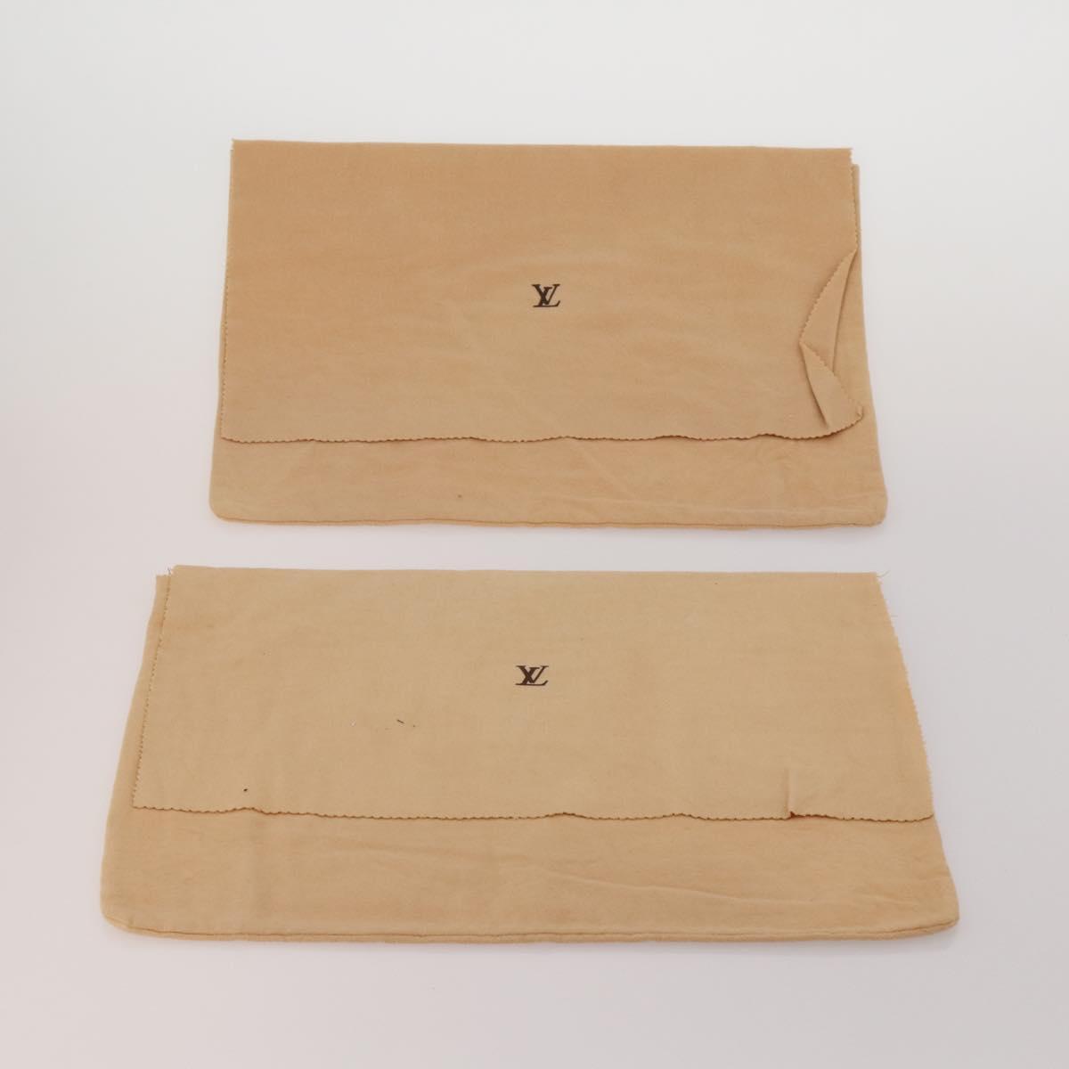 LOUIS VUITTON Dust Bag Cotton Set of 20 Beige LV Auth 202401