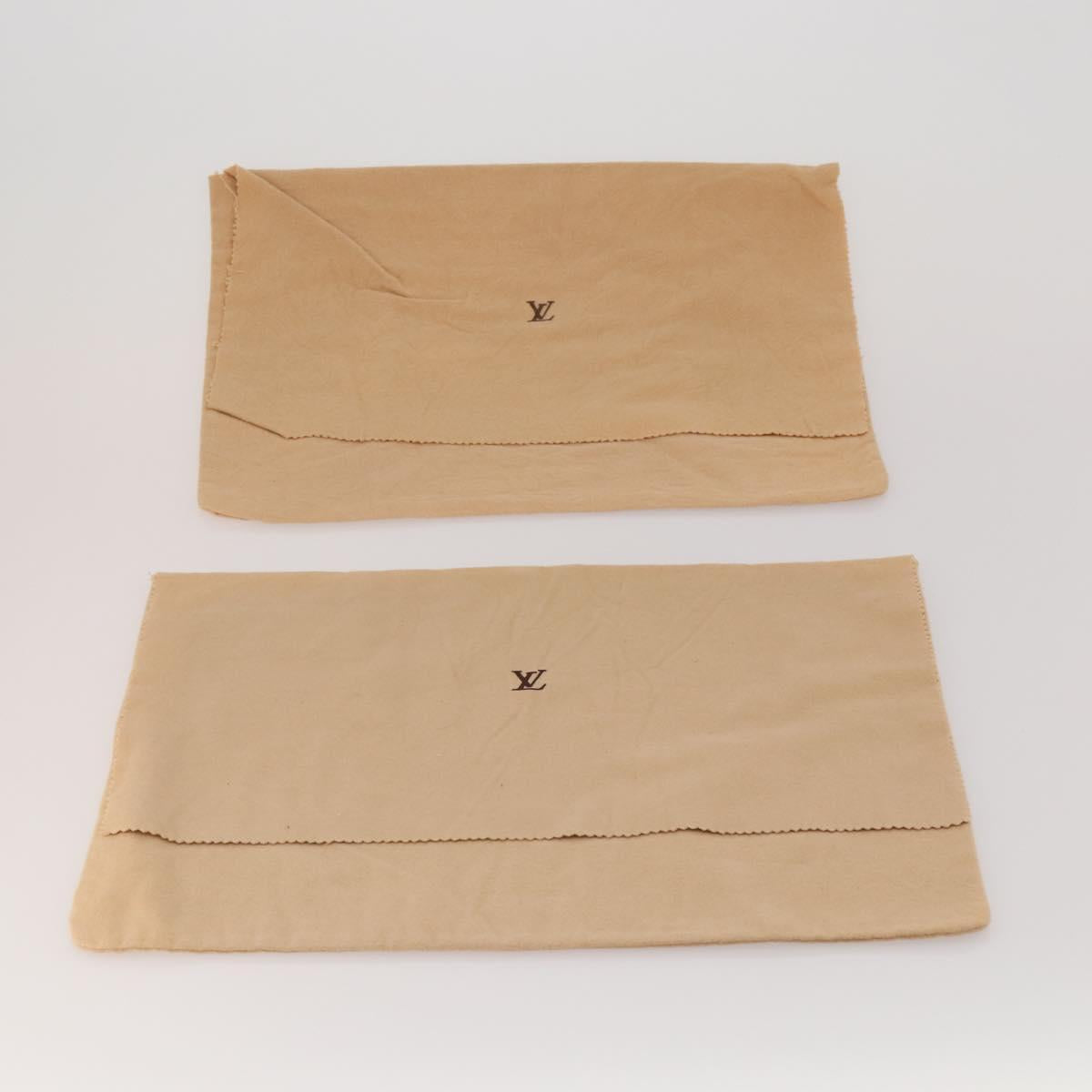 LOUIS VUITTON Dust Bag Cotton Set of 20 Beige LV Auth 202401