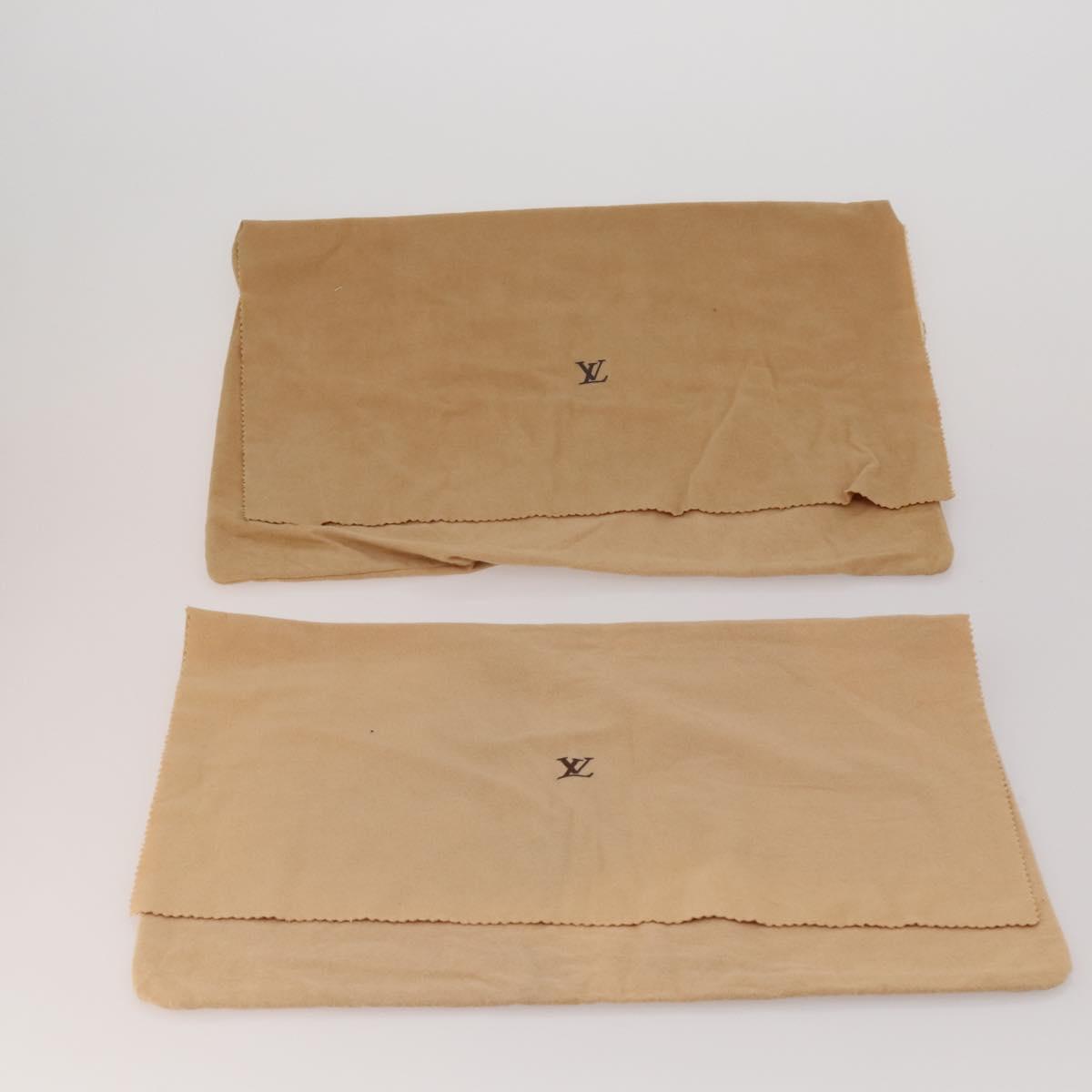LOUIS VUITTON Dust Bag Cotton Set of 20 Beige LV Auth 202401