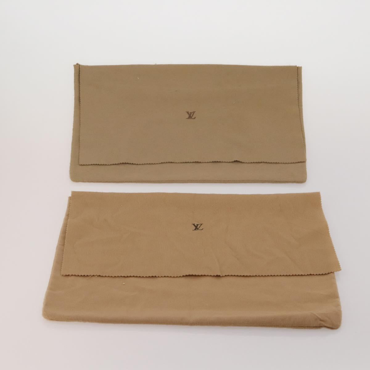 LOUIS VUITTON Dust Bag cotton Set of 20 Beige LV Auth 202402