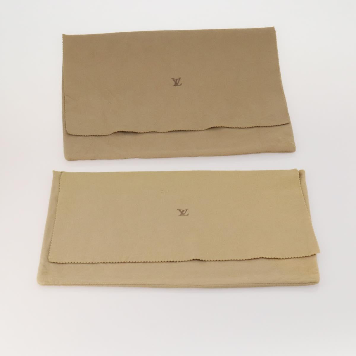 LOUIS VUITTON Dust Bag cotton Set of 20 Beige LV Auth 202402