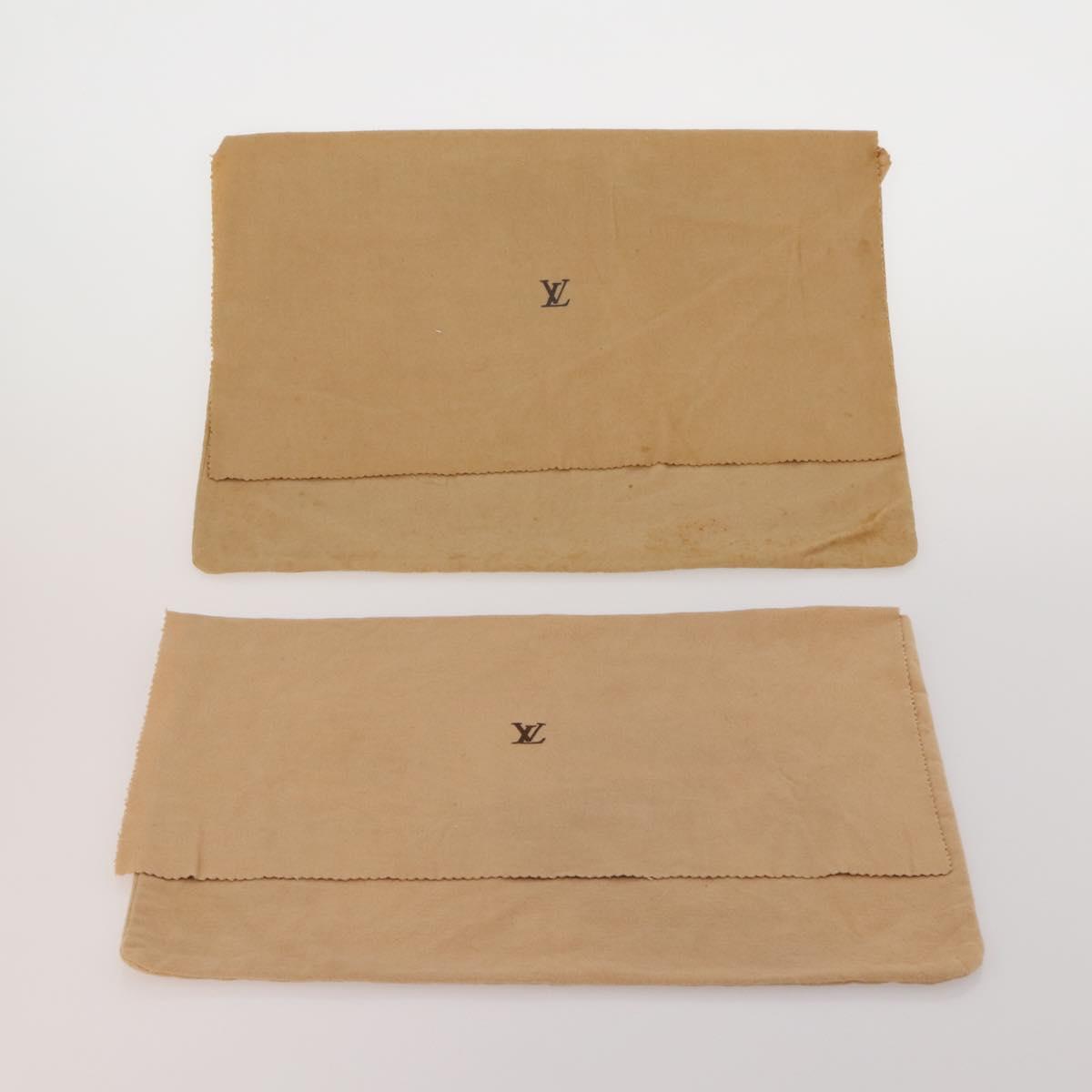 LOUIS VUITTON Dust Bag cotton Set of 20 Beige LV Auth 202402