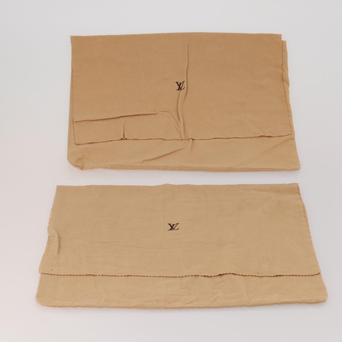 LOUIS VUITTON Dust Bag cotton Set of 20 Beige LV Auth 202402