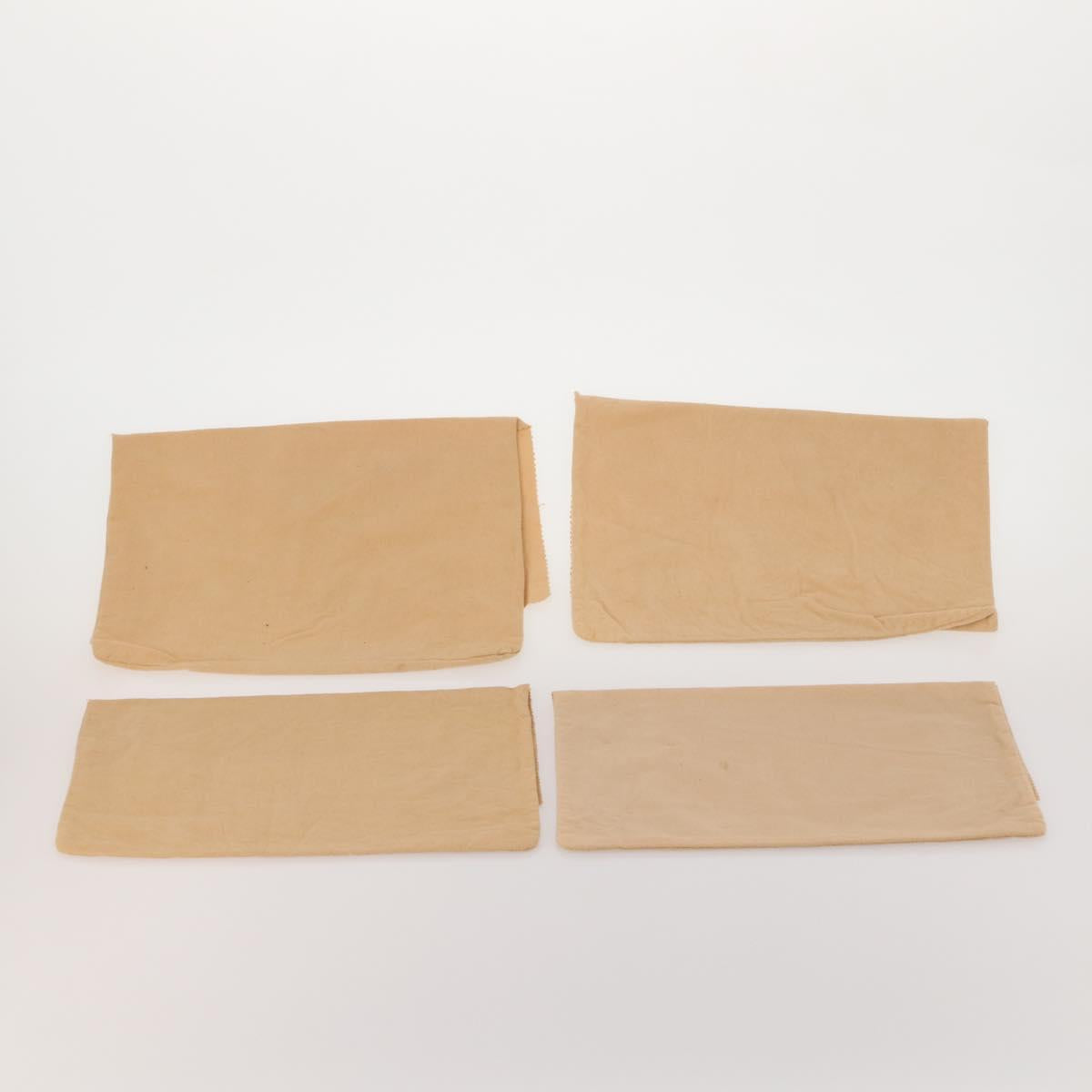 LOUIS VUITTON Dust Bag Cotton 30 Set Beige LV Auth 202404