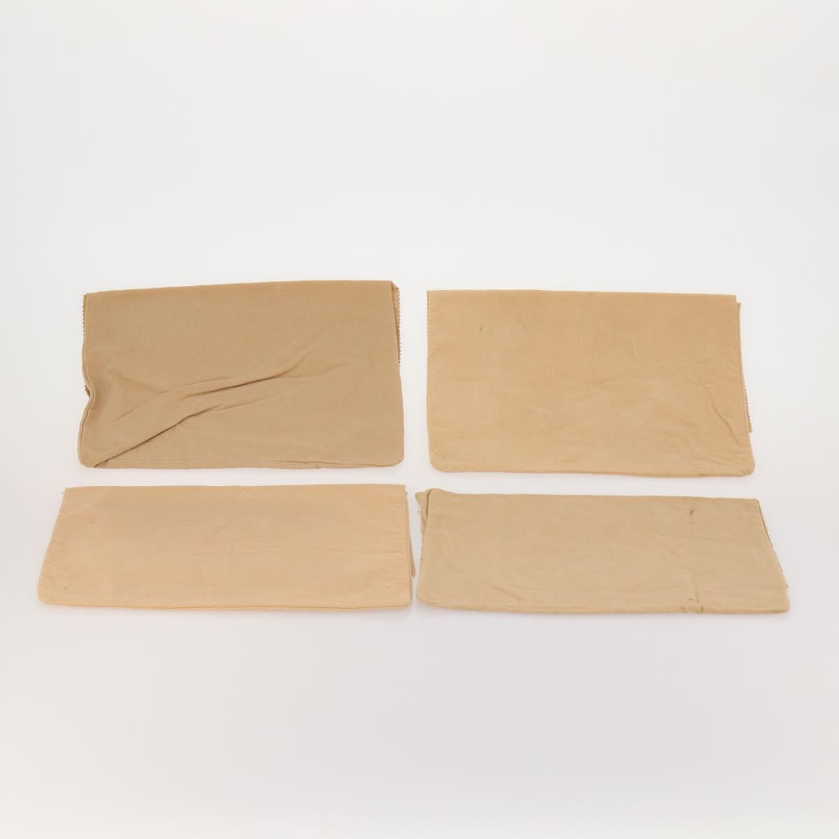 LOUIS VUITTON Dust Bag Cotton 30 Set Beige LV Auth 202404