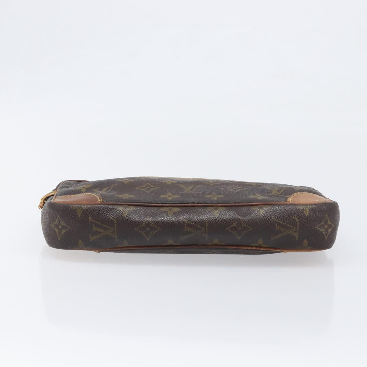 LOUIS VUITTON Monogram Marly Dragonne GM Clutch Bag 2 Set M51825 LV Auth 202425