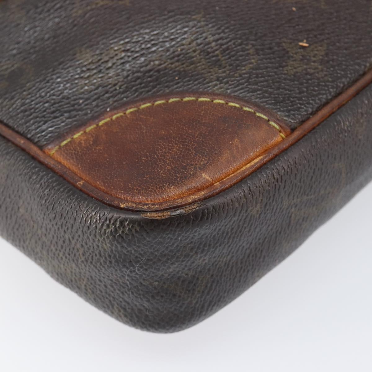 LOUIS VUITTON Monogram Marly Dragonne GM Clutch Bag 2 Set M51825 LV Auth 202425