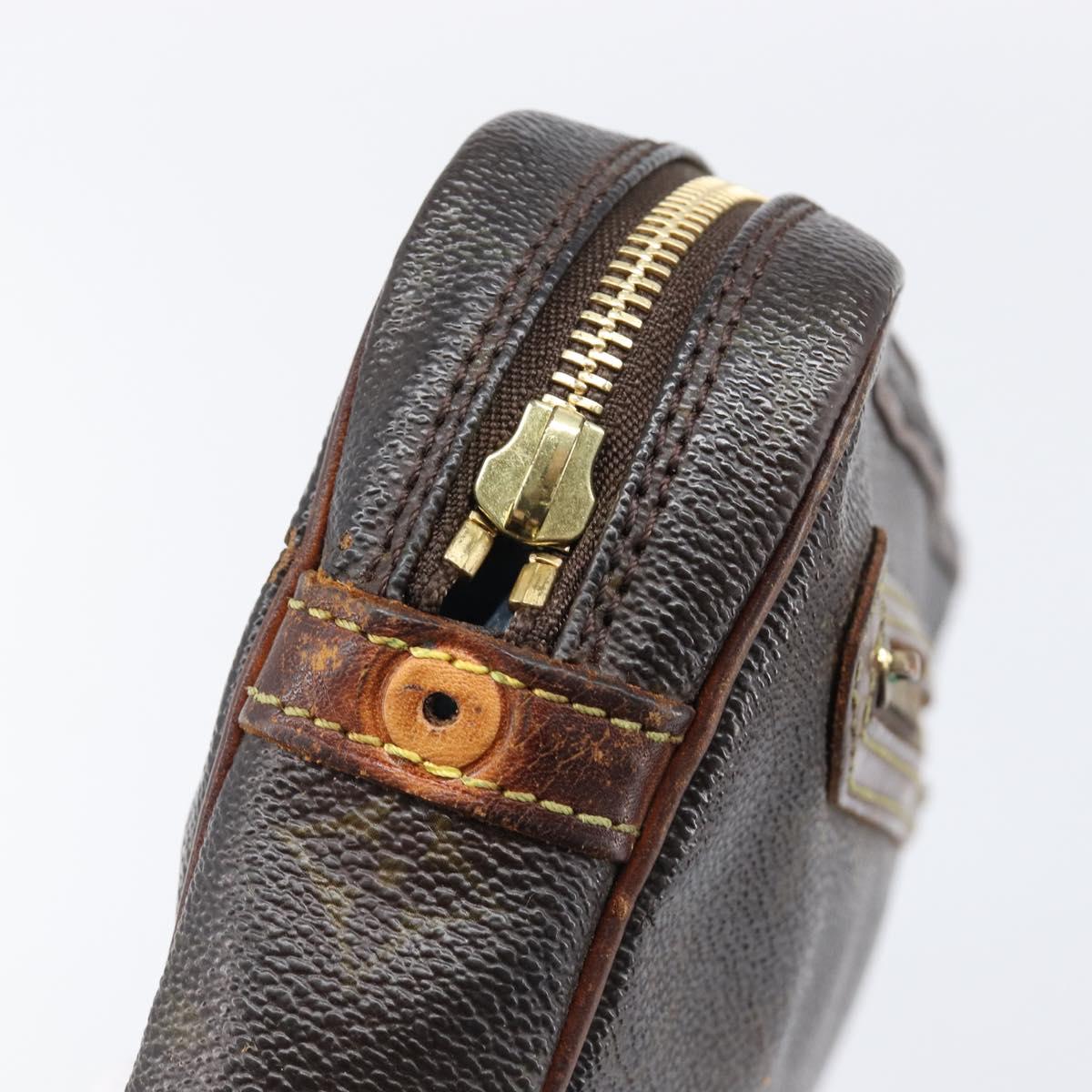 LOUIS VUITTON Monogram Marly Dragonne GM Clutch Bag 2 Set M51825 LV Auth 202425