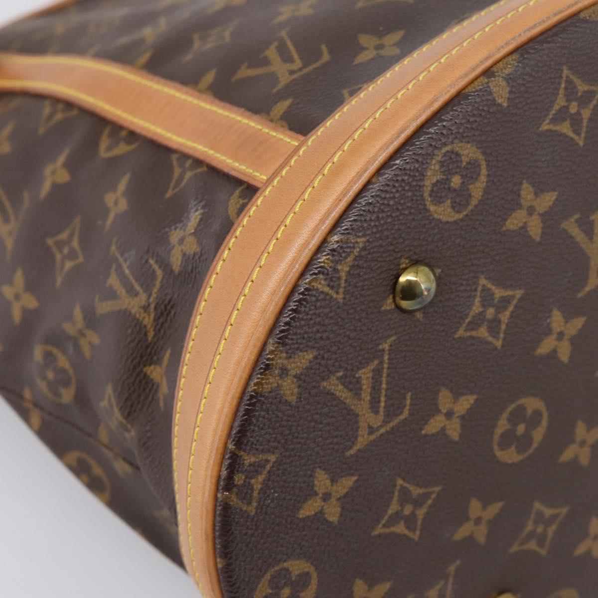 LOUIS VUITTON Monogram Bucket GM Shoulder Bag M42236 LV Auth 202456