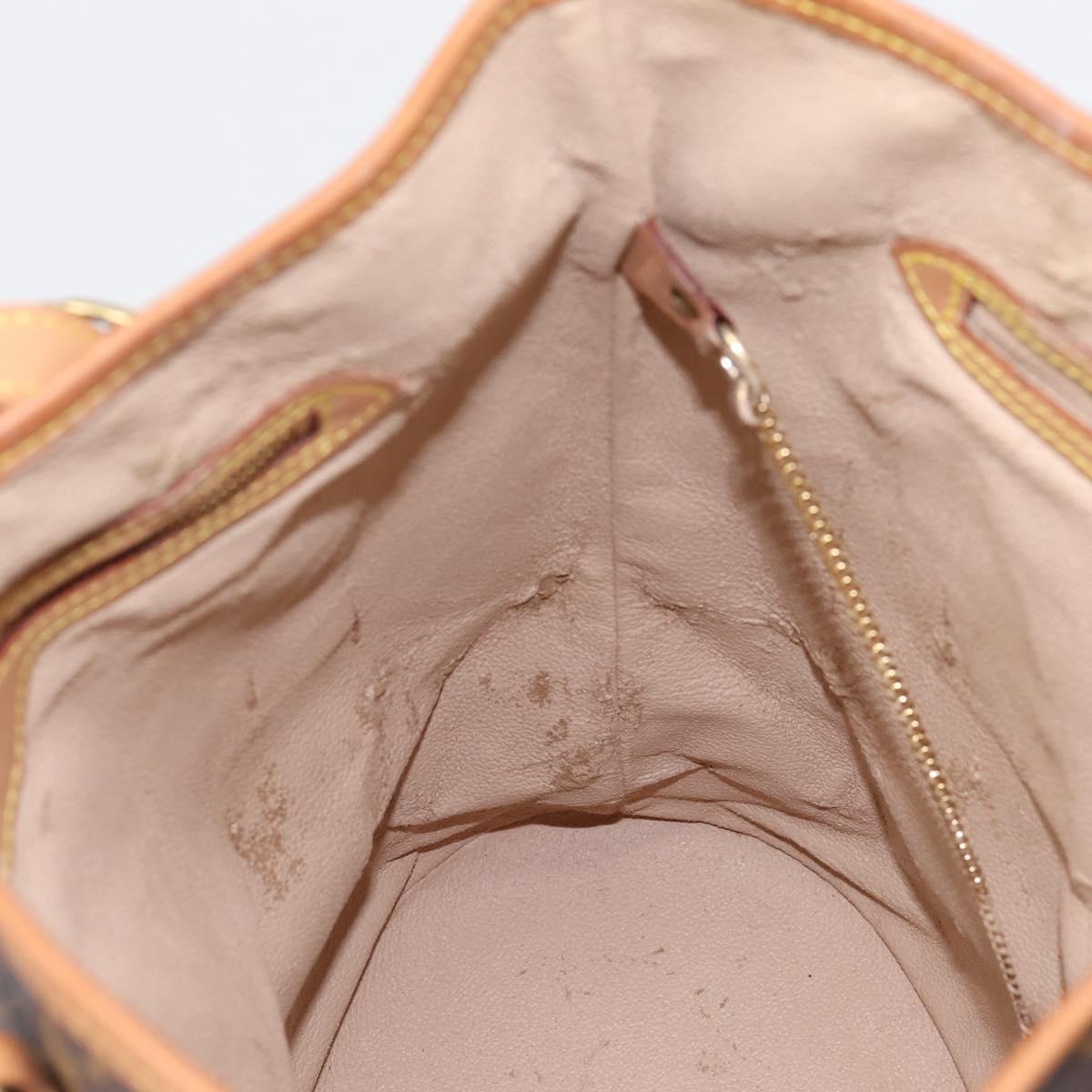 LOUIS VUITTON Monogram Bucket GM Shoulder Bag M42236 LV Auth 202456