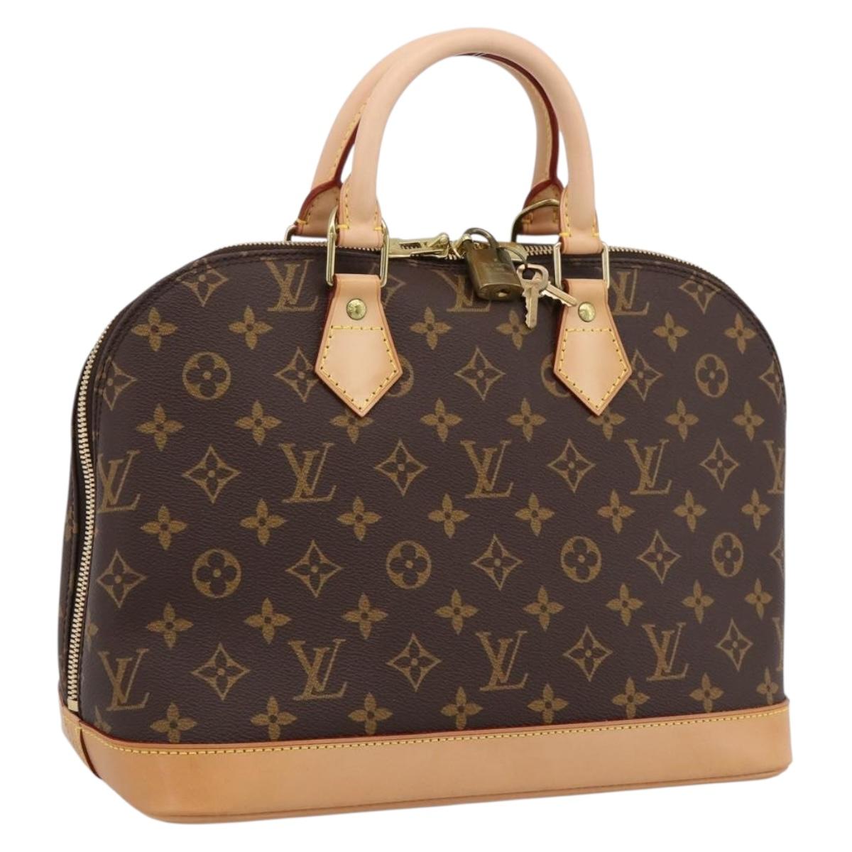 LOUIS VUITTON Monogram Alma Hand Bag M51130 LV Auth 202461SAM