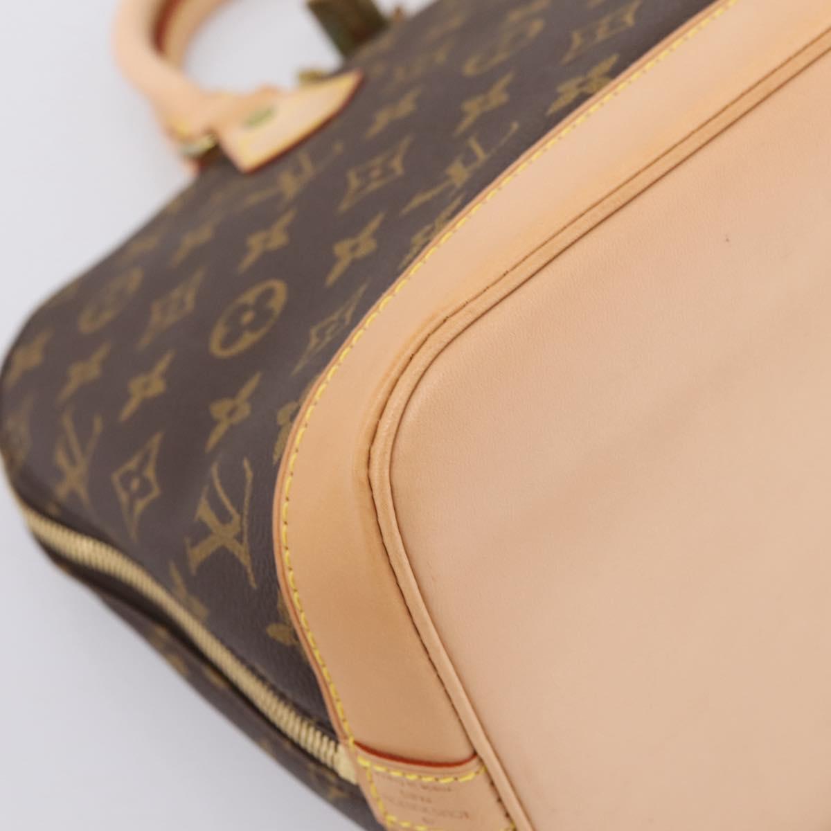LOUIS VUITTON Monogram Alma Hand Bag M51130 LV Auth 202461SAM