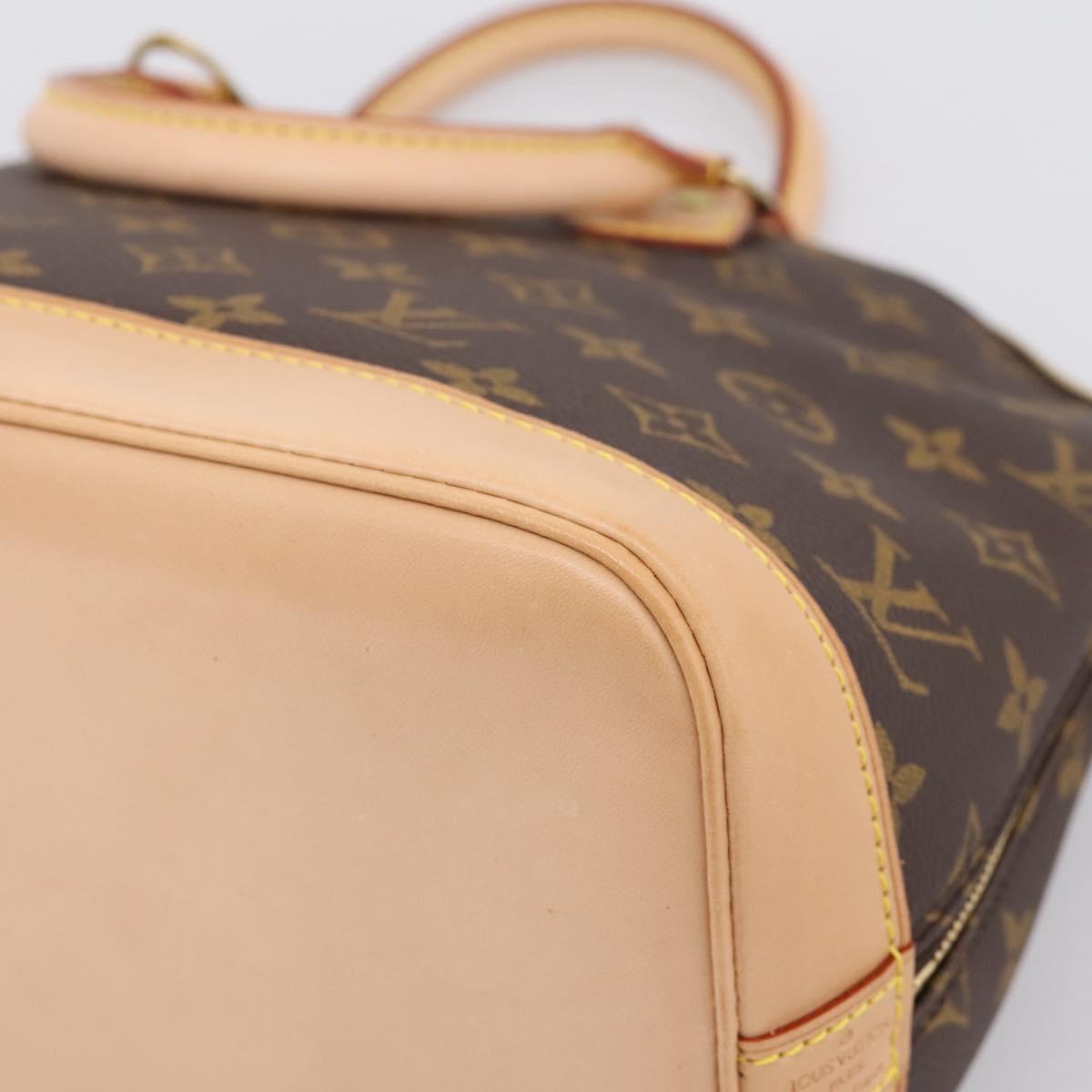 LOUIS VUITTON Monogram Alma Hand Bag M51130 LV Auth 202461SAM