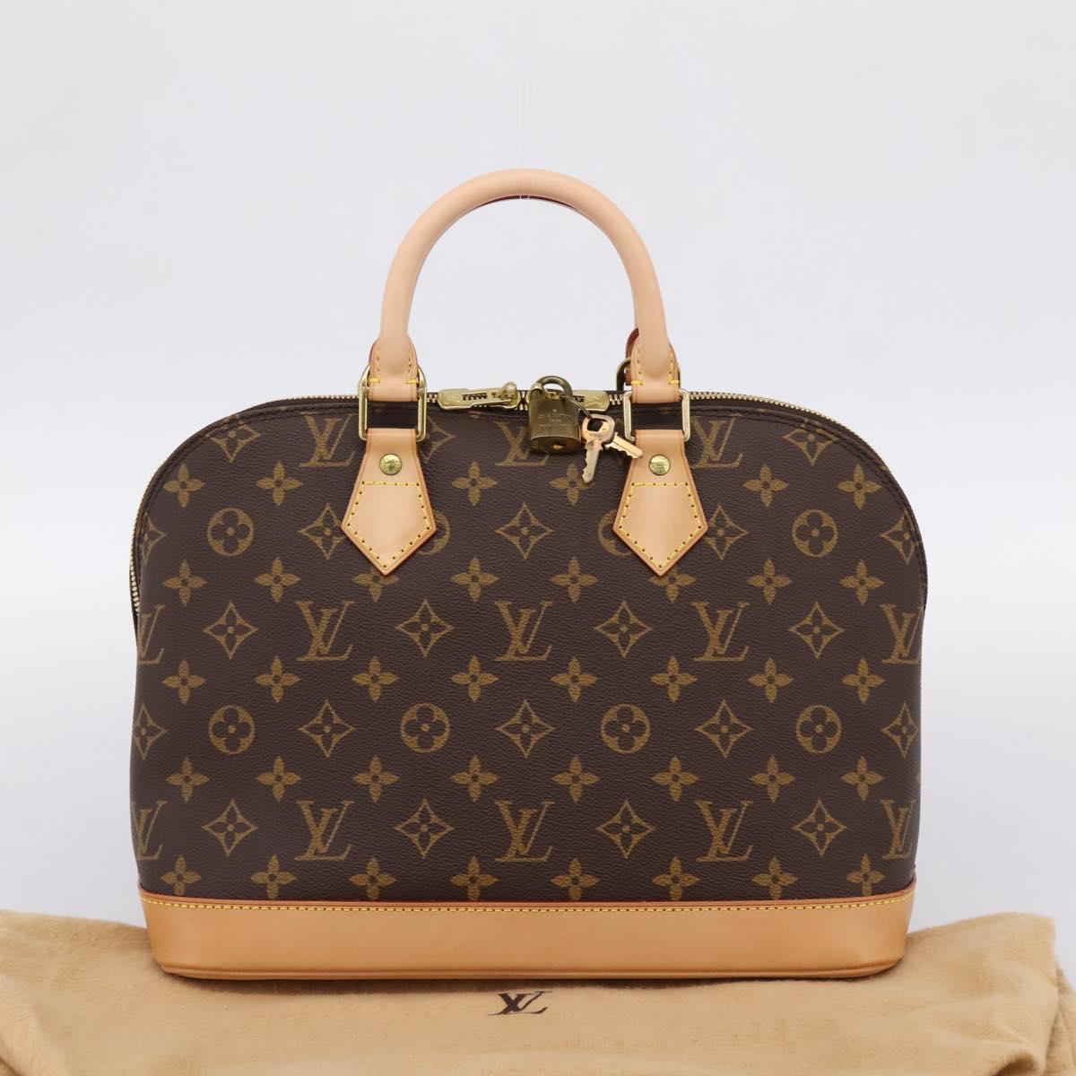 LOUIS VUITTON Monogram Alma Hand Bag M51130 LV Auth 202461SAM