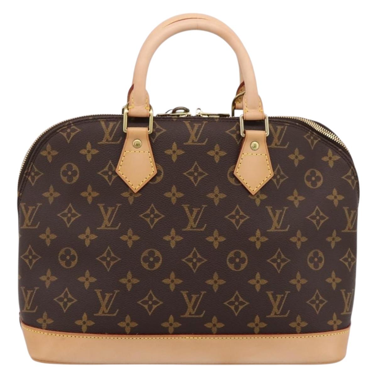 LOUIS VUITTON Monogram Alma Hand Bag M51130 LV Auth 202461SAM