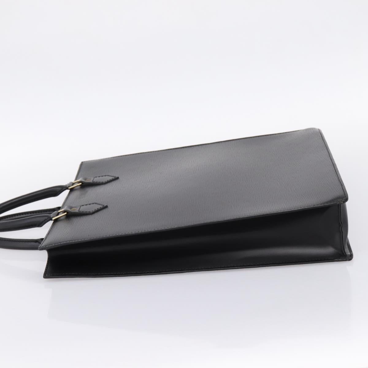 LOUIS VUITTON Epi Sac Plat Hand Bag Black M59082 LV Auth 202463
