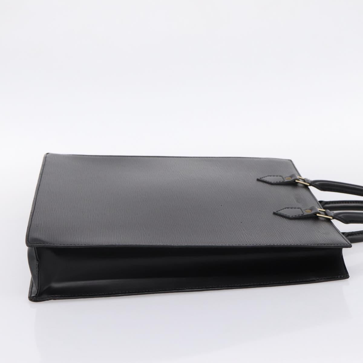 LOUIS VUITTON Epi Sac Plat Hand Bag Black M59082 LV Auth 202463