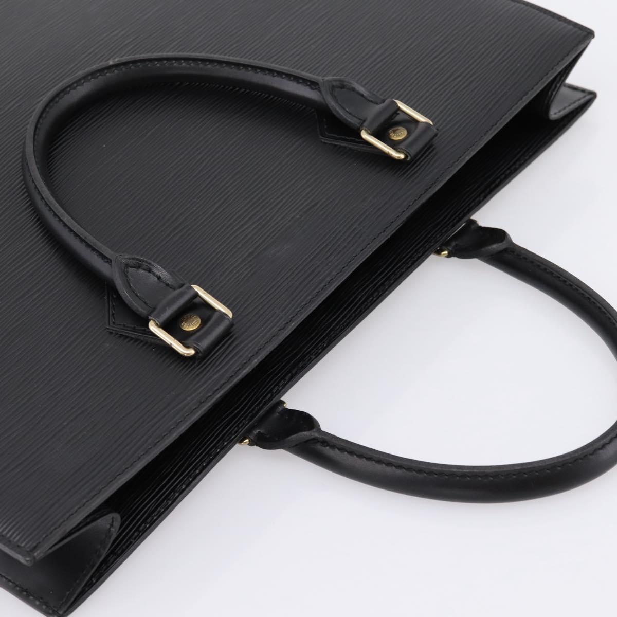 LOUIS VUITTON Epi Sac Plat Hand Bag Black M59082 LV Auth 202463