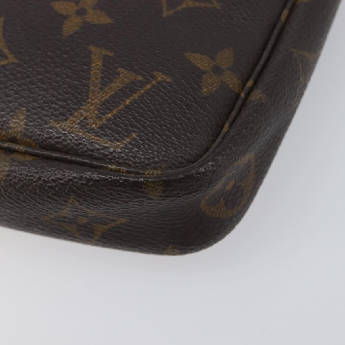 LOUIS VUITTON Monogram Pochette Accessoires Pouch M51980 LV Auth 202469
