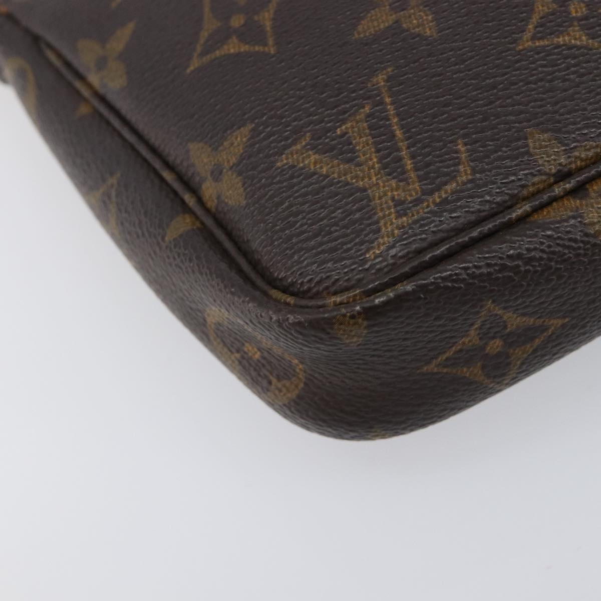 LOUIS VUITTON Monogram Pochette Accessoires Pouch M51980 LV Auth 202469