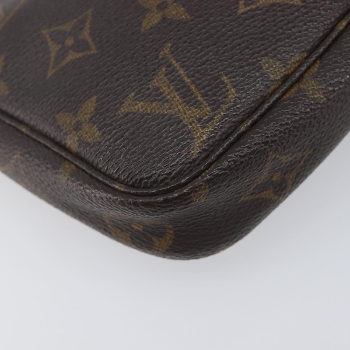 LOUIS VUITTON Monogram Pochette Accessoires Pouch M51980 LV Auth 202469