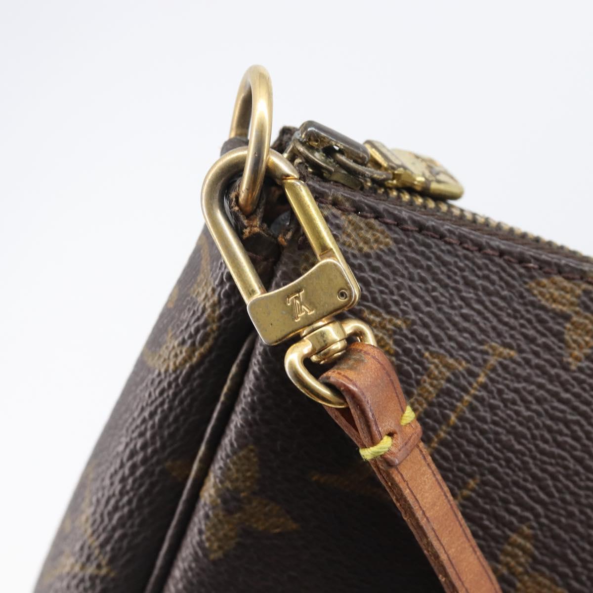 LOUIS VUITTON Monogram Pochette Accessoires Pouch M51980 LV Auth 202469