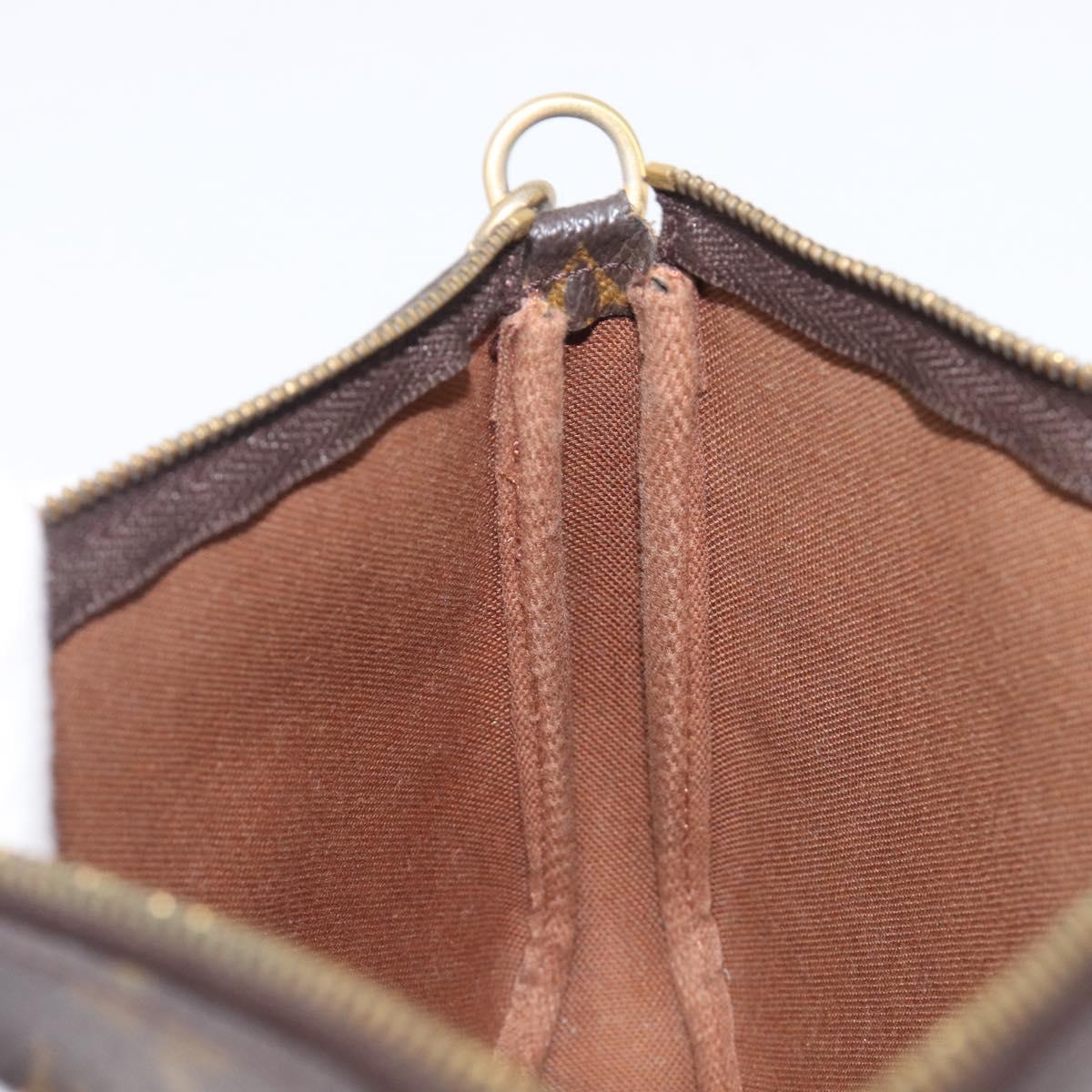 LOUIS VUITTON Monogram Pochette Accessoires Pouch M51980 LV Auth 202469