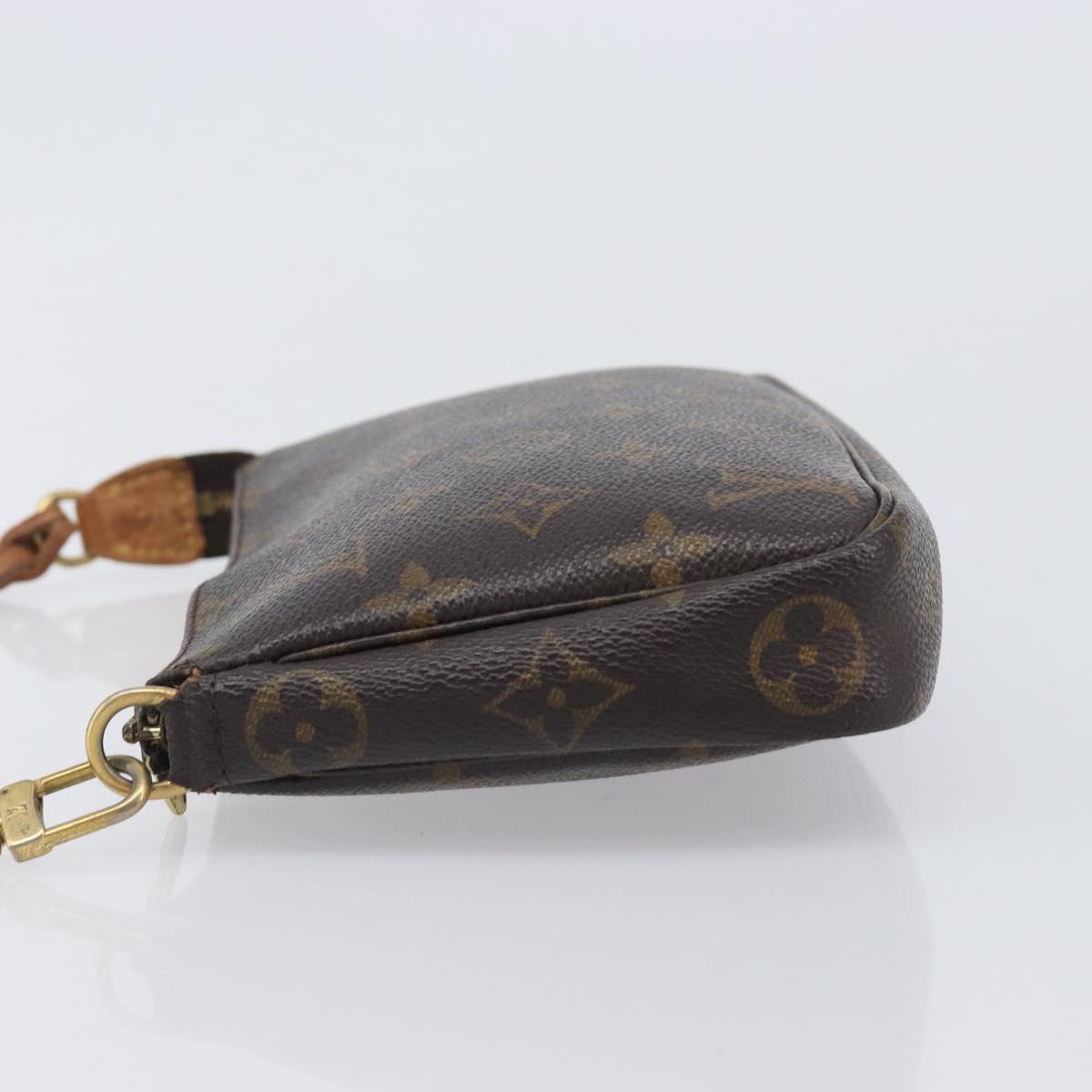 LOUIS VUITTON Monogram Pochette Accessoires Pouch M51980 LV Auth 202469