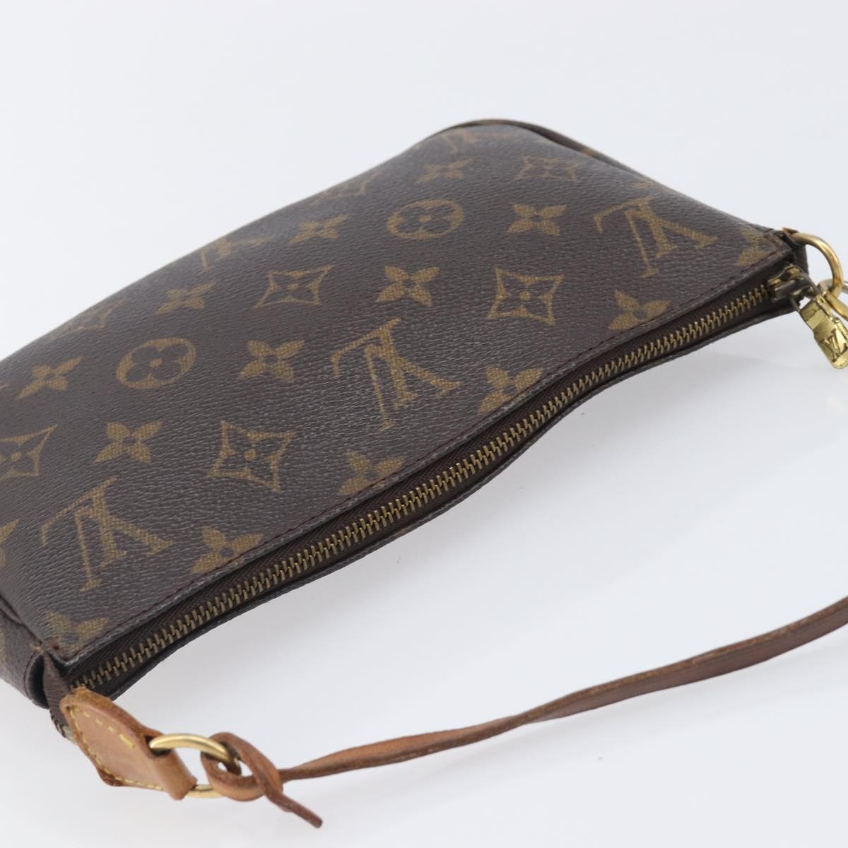 LOUIS VUITTON Monogram Pochette Accessoires Pouch M51980 LV Auth 202469