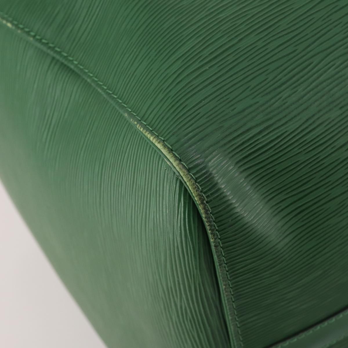 LOUIS VUITTON Epi Keepall 55 Boston Bag Green M42954 LV Auth 202476A