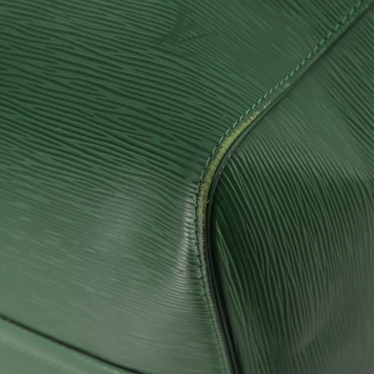 LOUIS VUITTON Epi Keepall 55 Boston Bag Green M42954 LV Auth 202476A