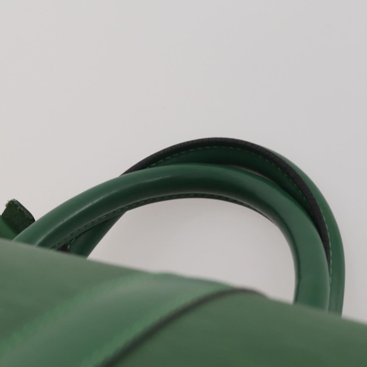 LOUIS VUITTON Epi Keepall 55 Boston Bag Green M42954 LV Auth 202476A