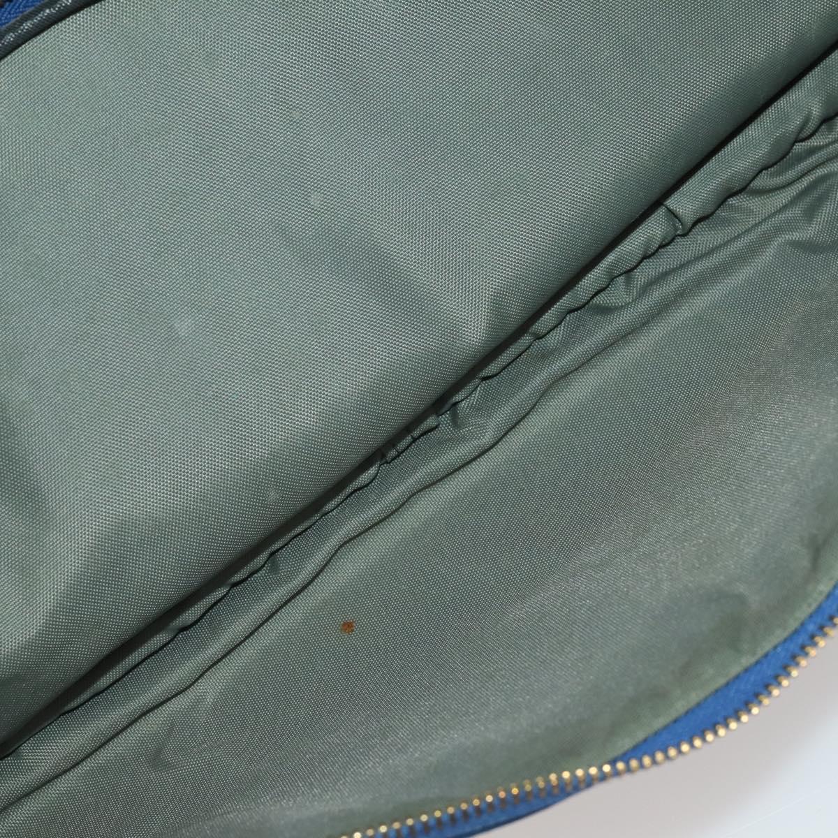 LOUIS VUITTON LV Cup Evasion Boston Bag Blue LV Auth 202477