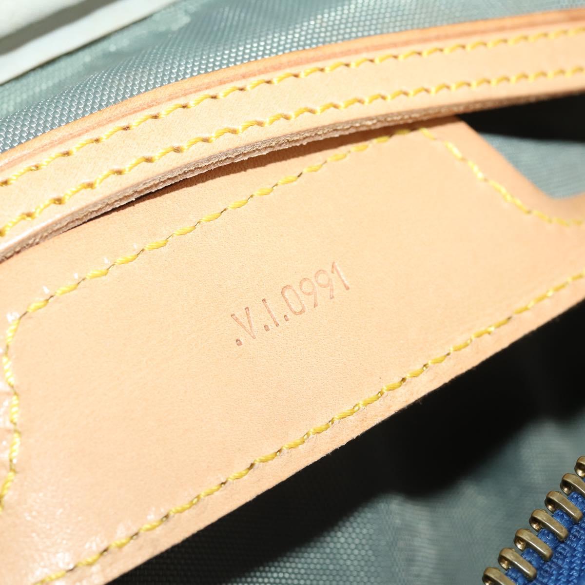 LOUIS VUITTON LV Cup Evasion Boston Bag Blue LV Auth 202477
