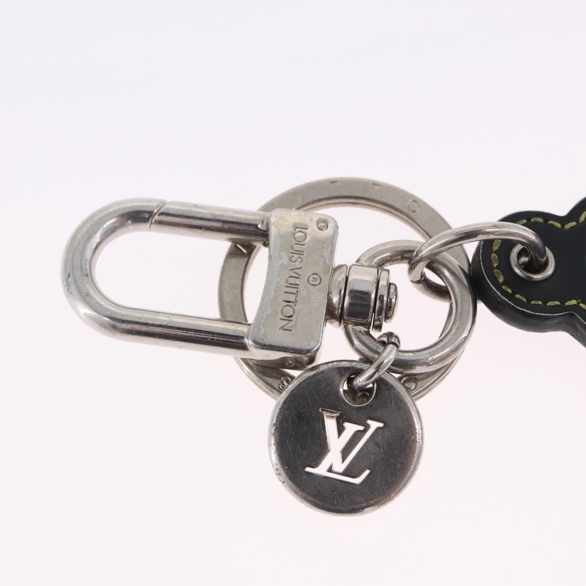 LOUIS VUITTON Porte Cles College LV League Peace Out Red M62753 LV Auth 202479A