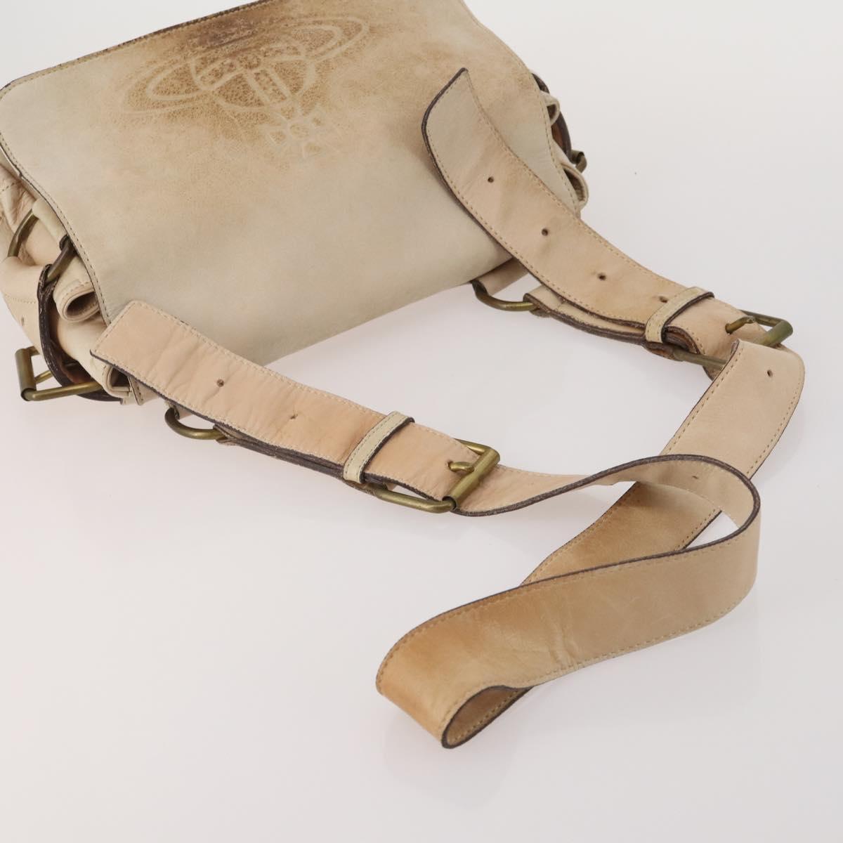 Vivienne Westwood Bag Nylon Leather Canvas 3 Set Black Beige Red Auth 202481