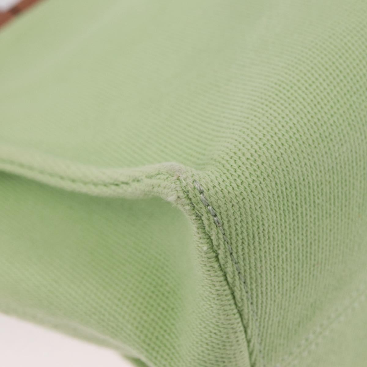LOEWE Cushion Tote Bag Canvas Green Auth 202499A