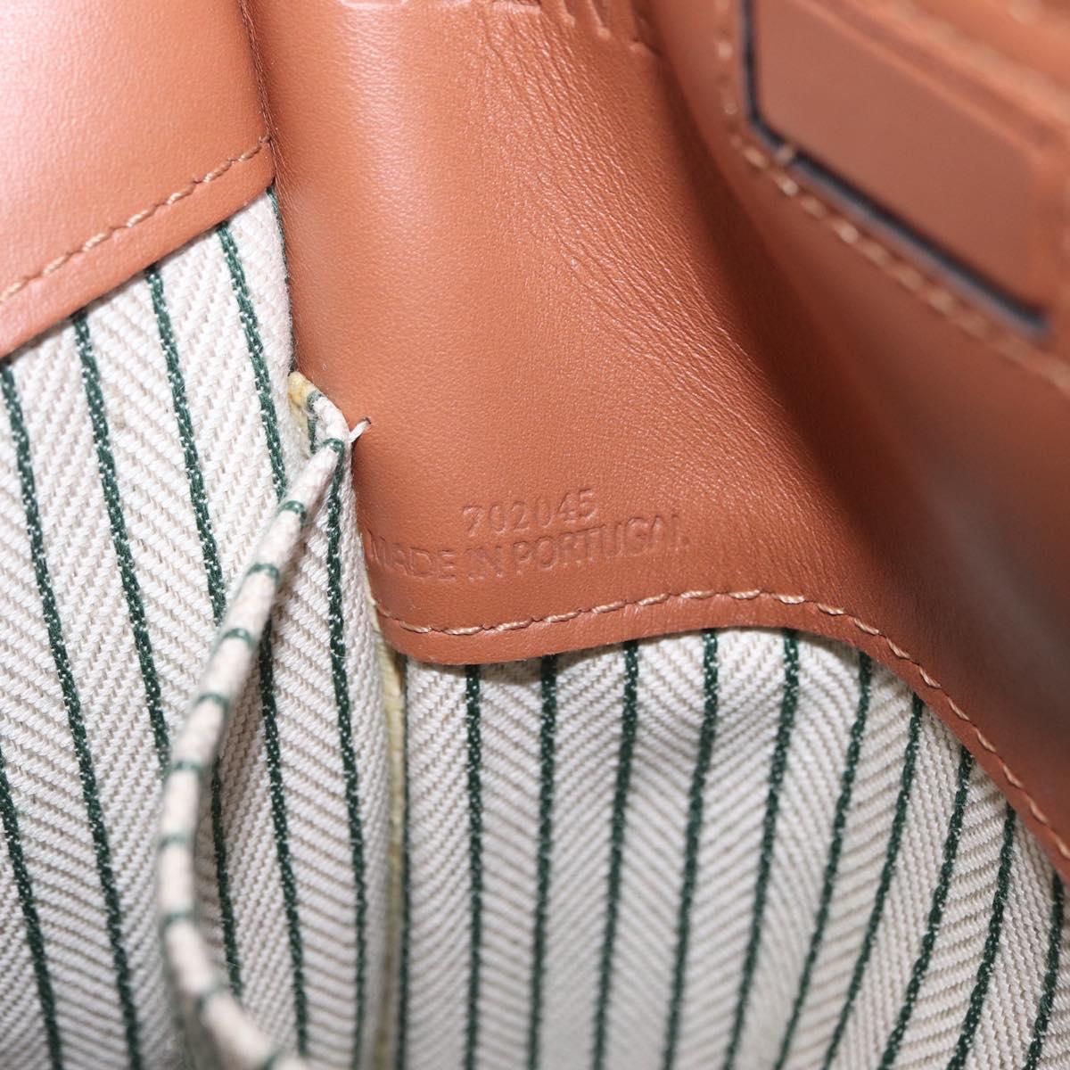 LOEWE Cushion Tote Bag Canvas Green Auth 202499A