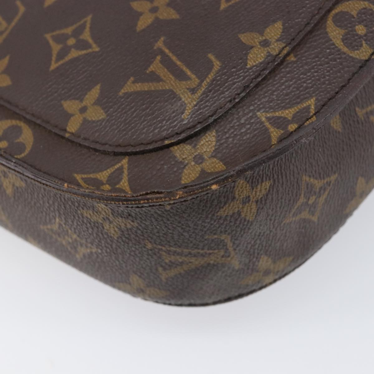 LOUIS VUITTON Monogram Saint Cloud GM Shoulder Bag M51242 LV Auth 202500