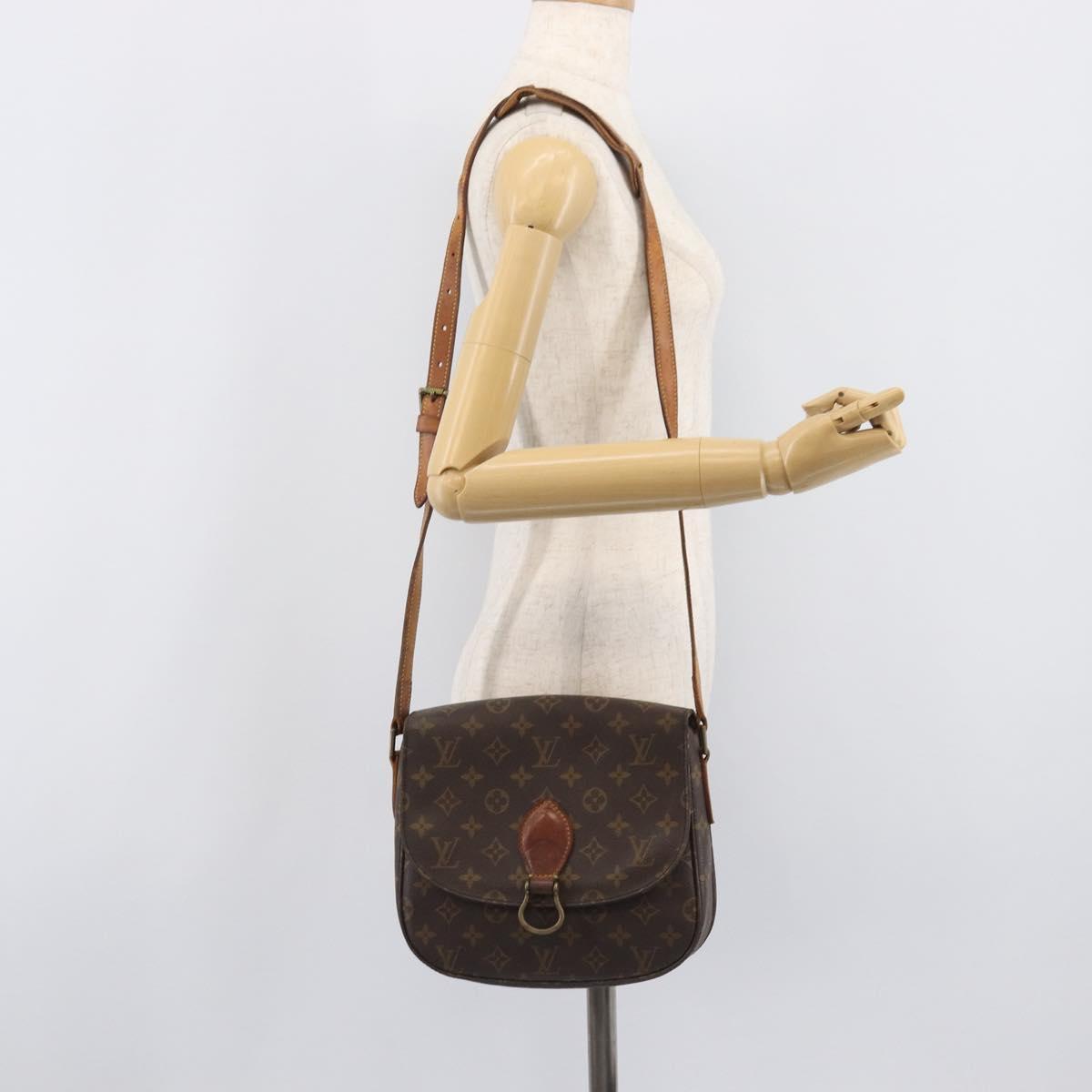 LOUIS VUITTON Monogram Saint Cloud GM Shoulder Bag M51242 LV Auth 202500