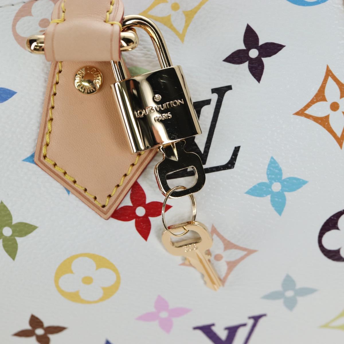 LOUIS VUITTON Monogram Multicolor Speedy Bandouliere 25 M45948 Auth 202510SM